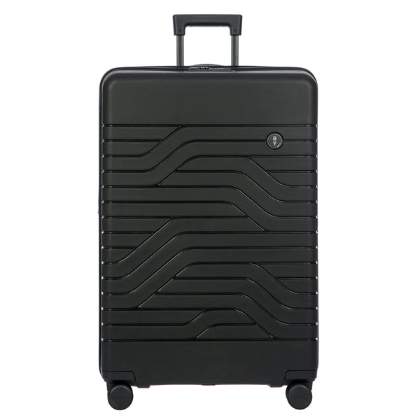 Bric's B|Y Ulisse 31" Expandable Checked Spinner in Black, view 1