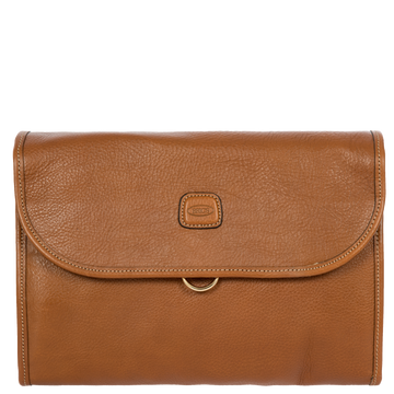Bric's Life Pelle Tri-Fold Hanging Toiletry Bag, view 1