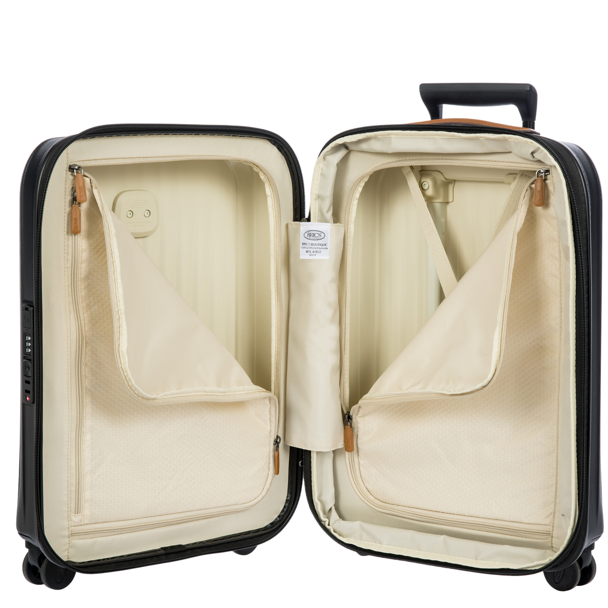 Bric's Taormina Expandable Carry-On Spinner in Black, view 5