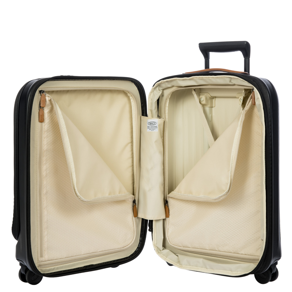 Bric's Taormina Expandable Carry-On with Laptop Pocket in Black, view 6