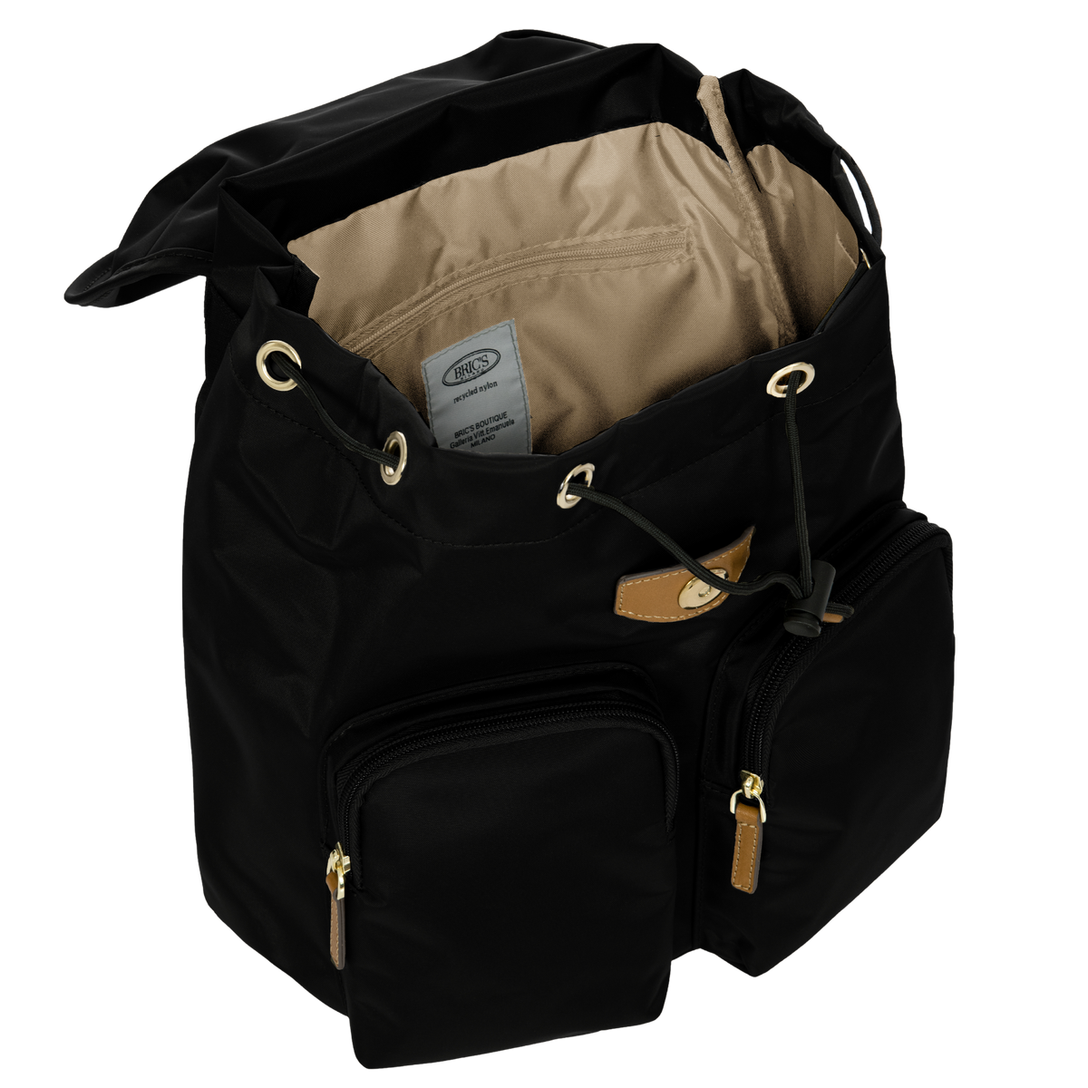Bric's X-Collection Piccolo City Backpack in Black, view 5