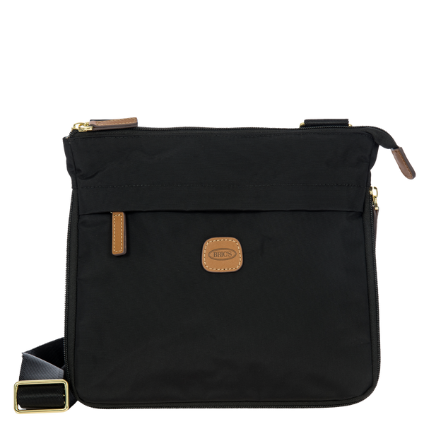 Bric's X-Collection Expandable Crossbody Shoulder Bag in Black, view 1