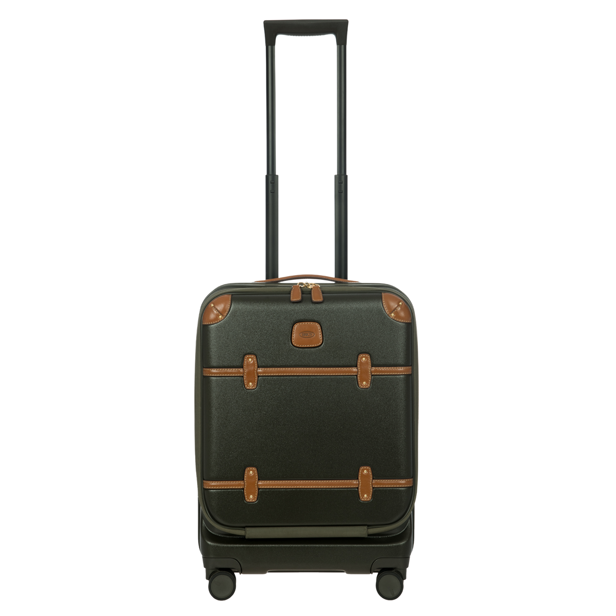 Bric's Bellagio Expandable Carry-On Spinner with Laptop Pocket in Olive, view 1