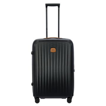 Bric's Taormina Expandable Checked Spinner in Black, view 1