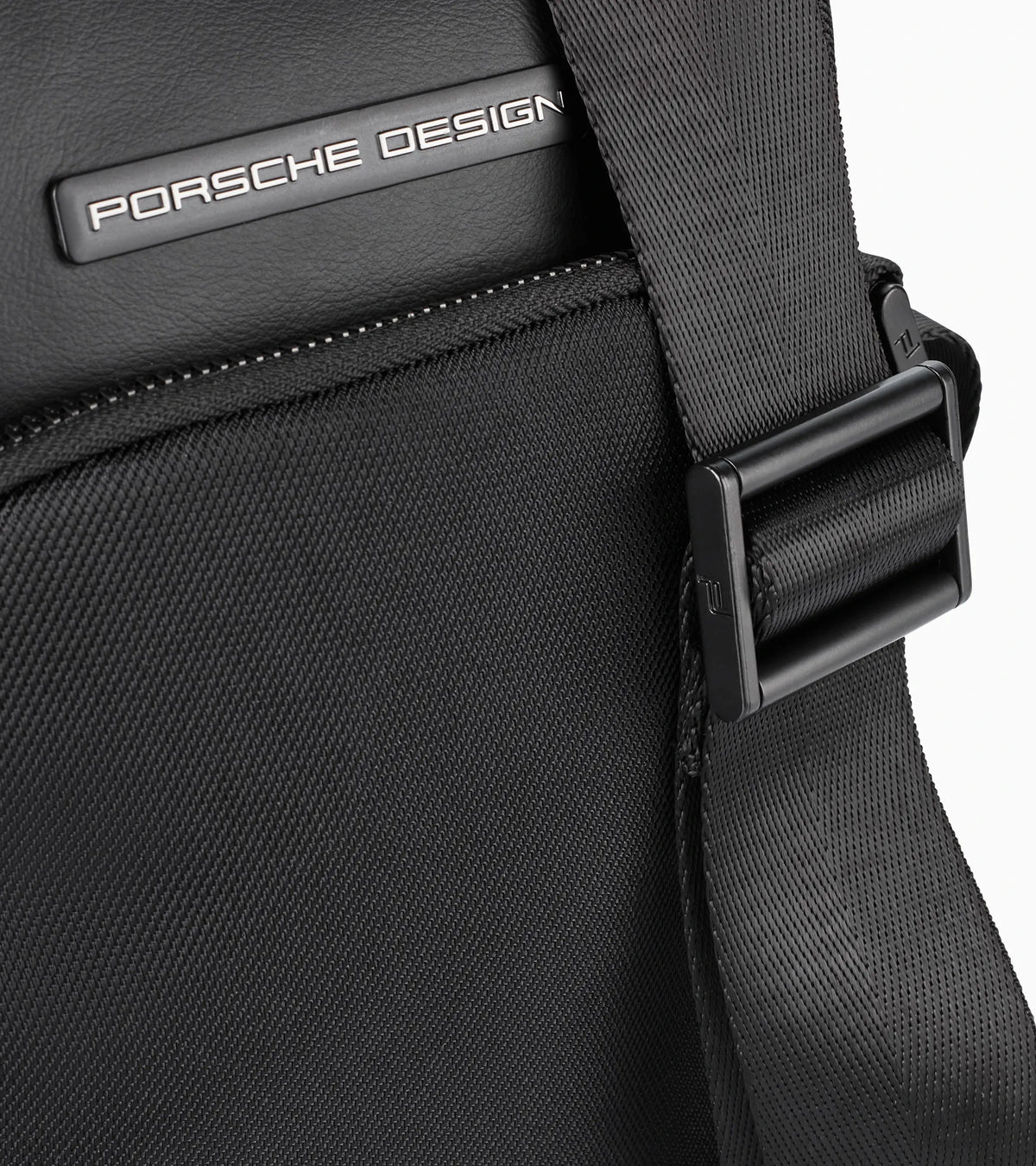 Porsche Design Voyager Nylon Shoulder Bag S in Black, view 6