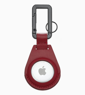 Porsche Design Key Ring Tracker for Apple AirTag in Carmine Red, view 2