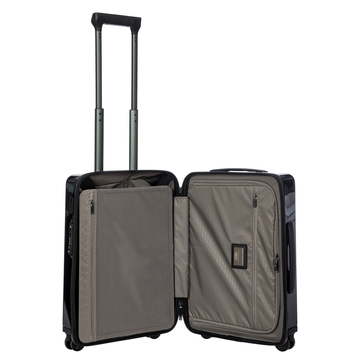 Porsche Design Roadster Hardcase Spinner Suitcase 21" carry-on in Shiny Black, view 5