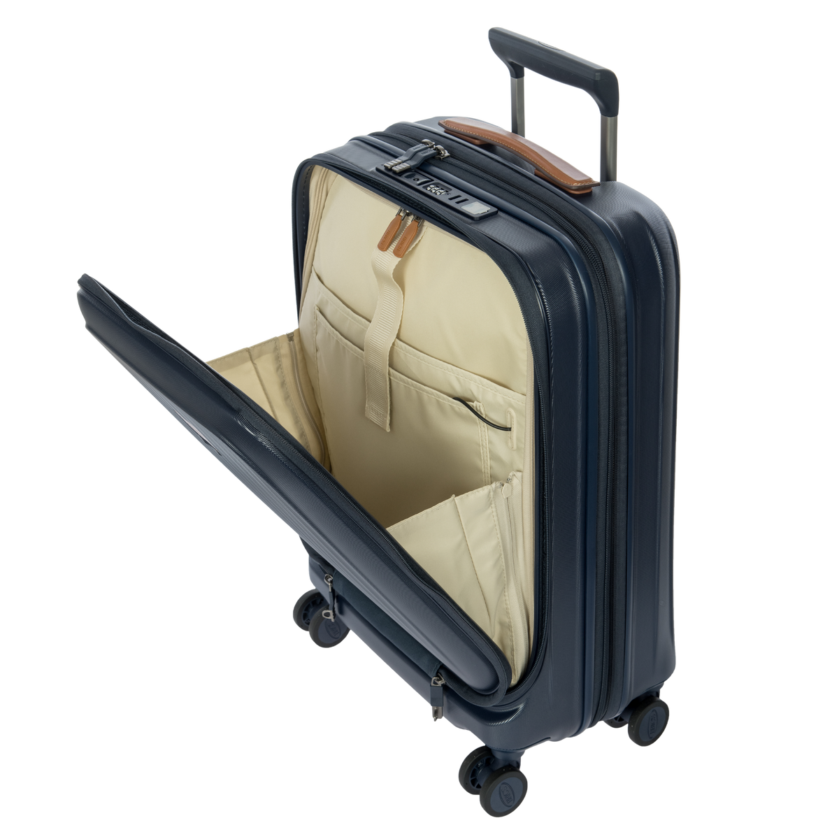 Bric's Taormina Expandable Carry-On with Laptop Pocket in Blue, view 5