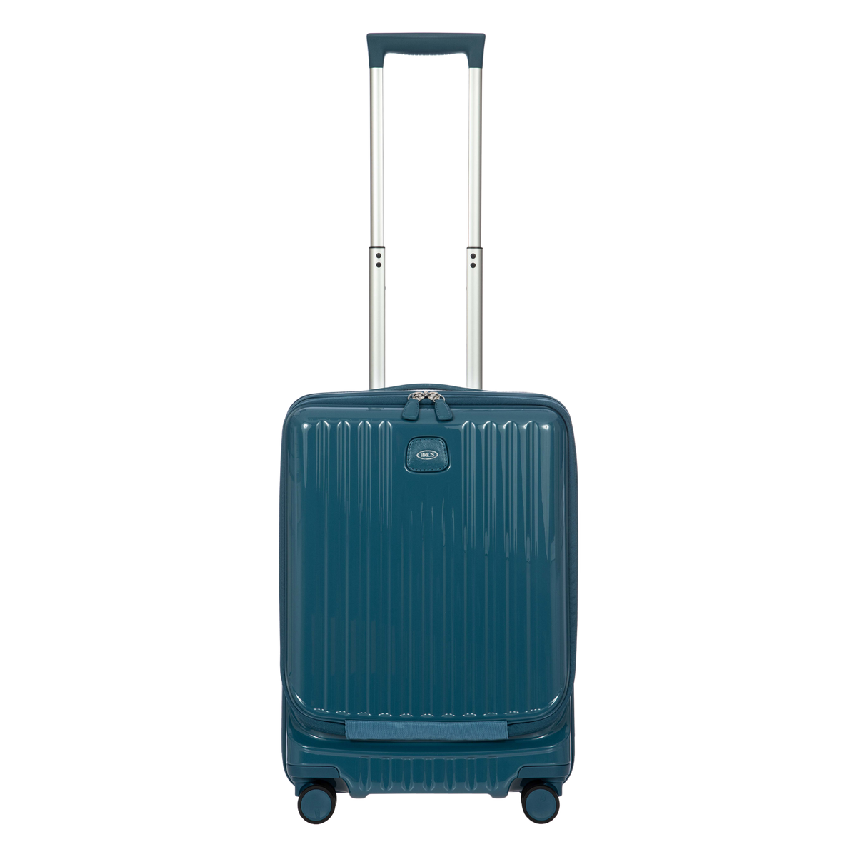 Bric's Positano Carry-On Spinner with Front Pocket in Sea Green, view 1