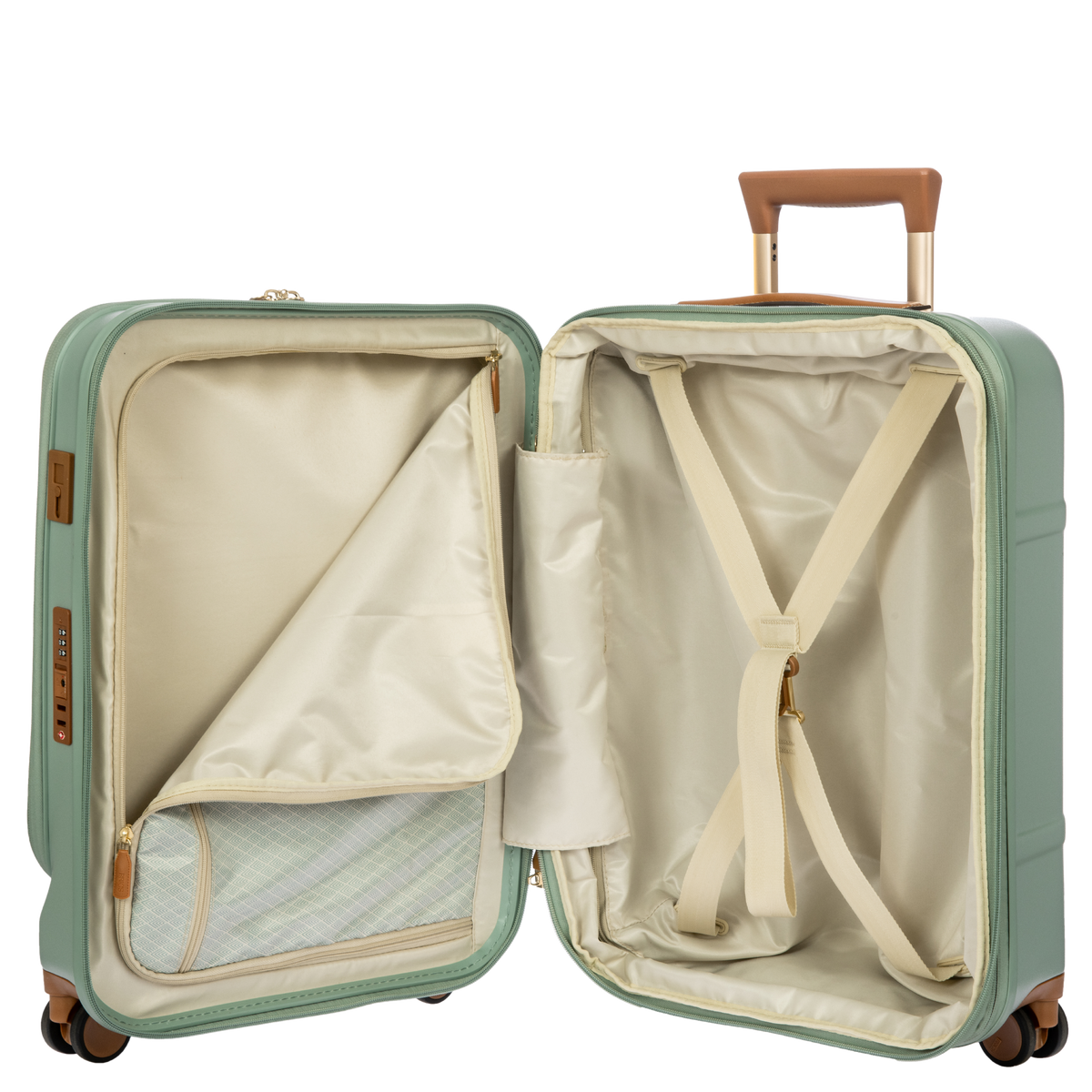 Bric's Bellagio Expandable Carry-On Spinner with Laptop Pocket in Eucalyptus, view 7