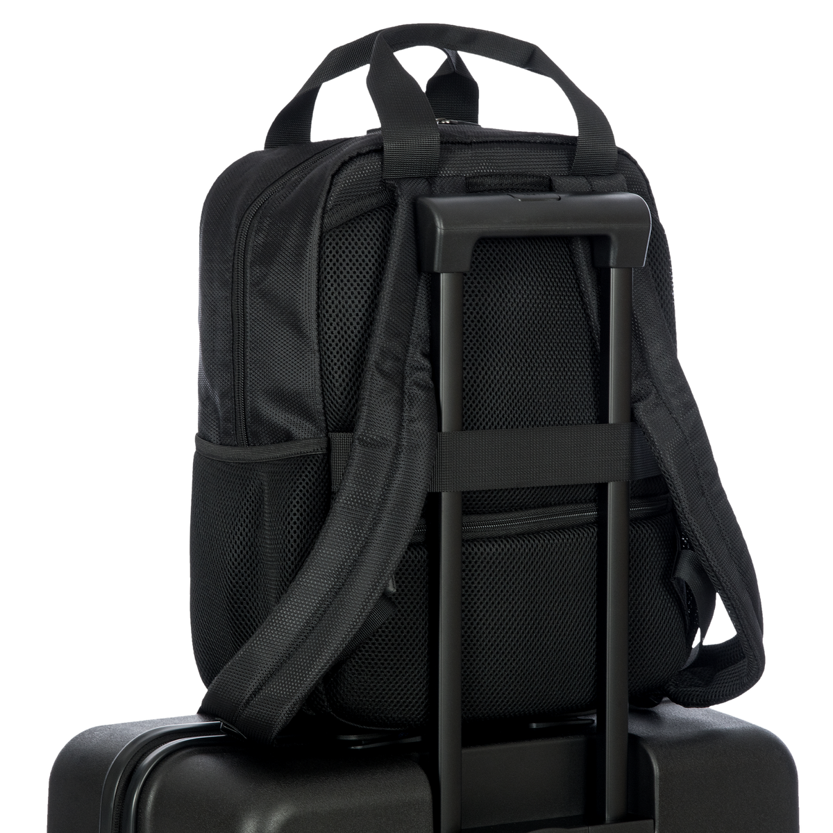 Bric's B|Y Ulisse Laptop and Travel Backpack in Black, view 3