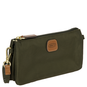 Bric's X-Collection Convertible Clutch Pouch in Olive, view 2