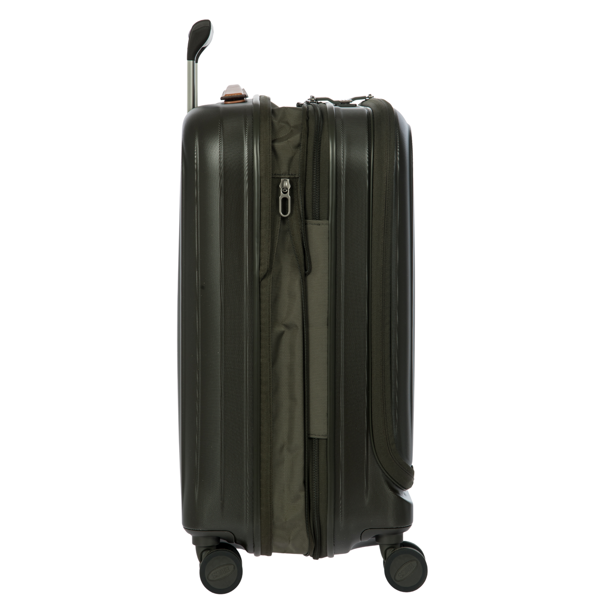 Bric's Taormina Expandable Carry-On with Laptop Pocket in Olive, view 4