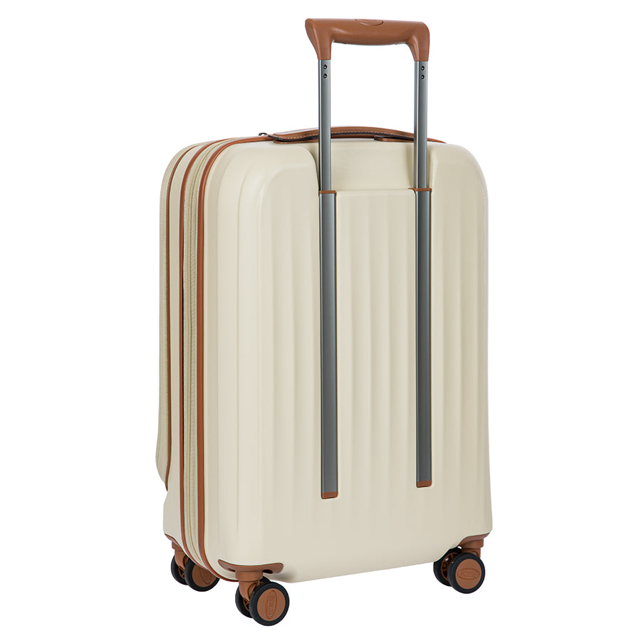 Bric's Taormina Expandable Carry-On with Laptop Pocket in Cream, view 3