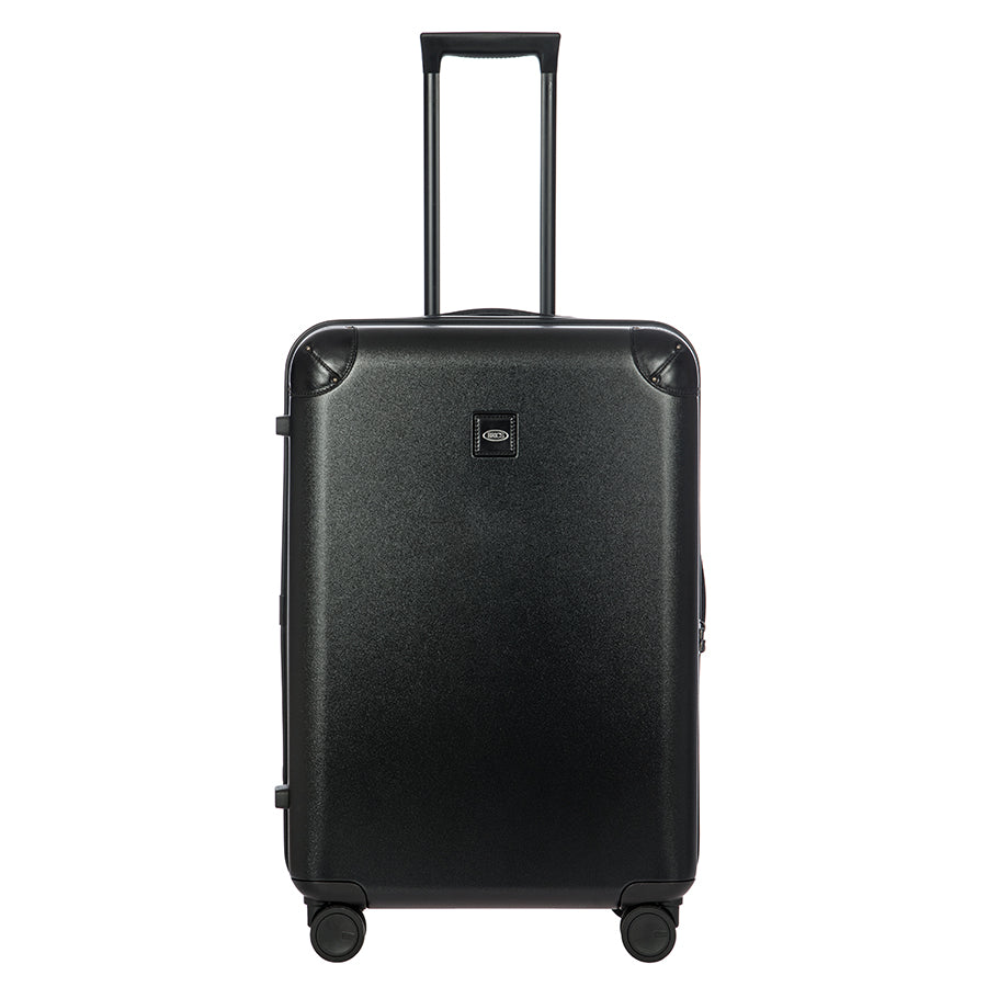 Bric's Amalfi Hardside Checked Spinner 27" in Black/Black, view 1