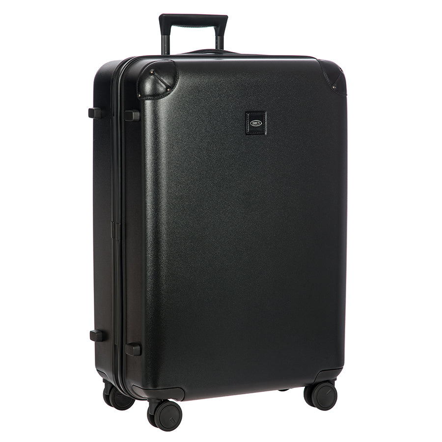 Bric's Amalfi Hardside Checked Spinner 30" in Black/Black, view 2