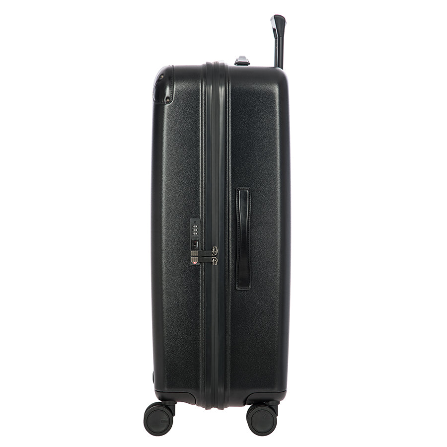 Bric's Amalfi Hardside Checked Spinner 30" in Black/Black, view 4