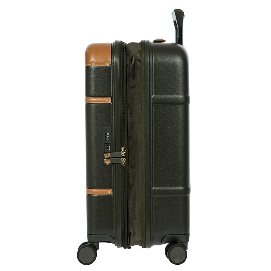 Bric's Bellagio 3.0 21" Expandable Carry-On Spinner in Olive, view 4