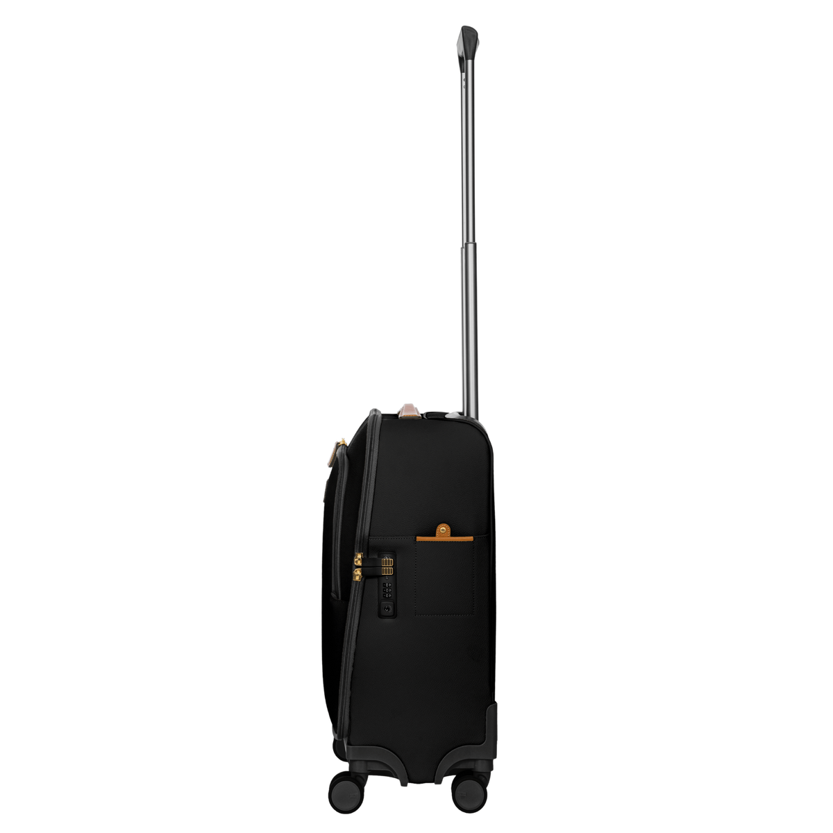 Bric's Firenze Carry-On Spinner with Laptop Pocket in Black, view 6