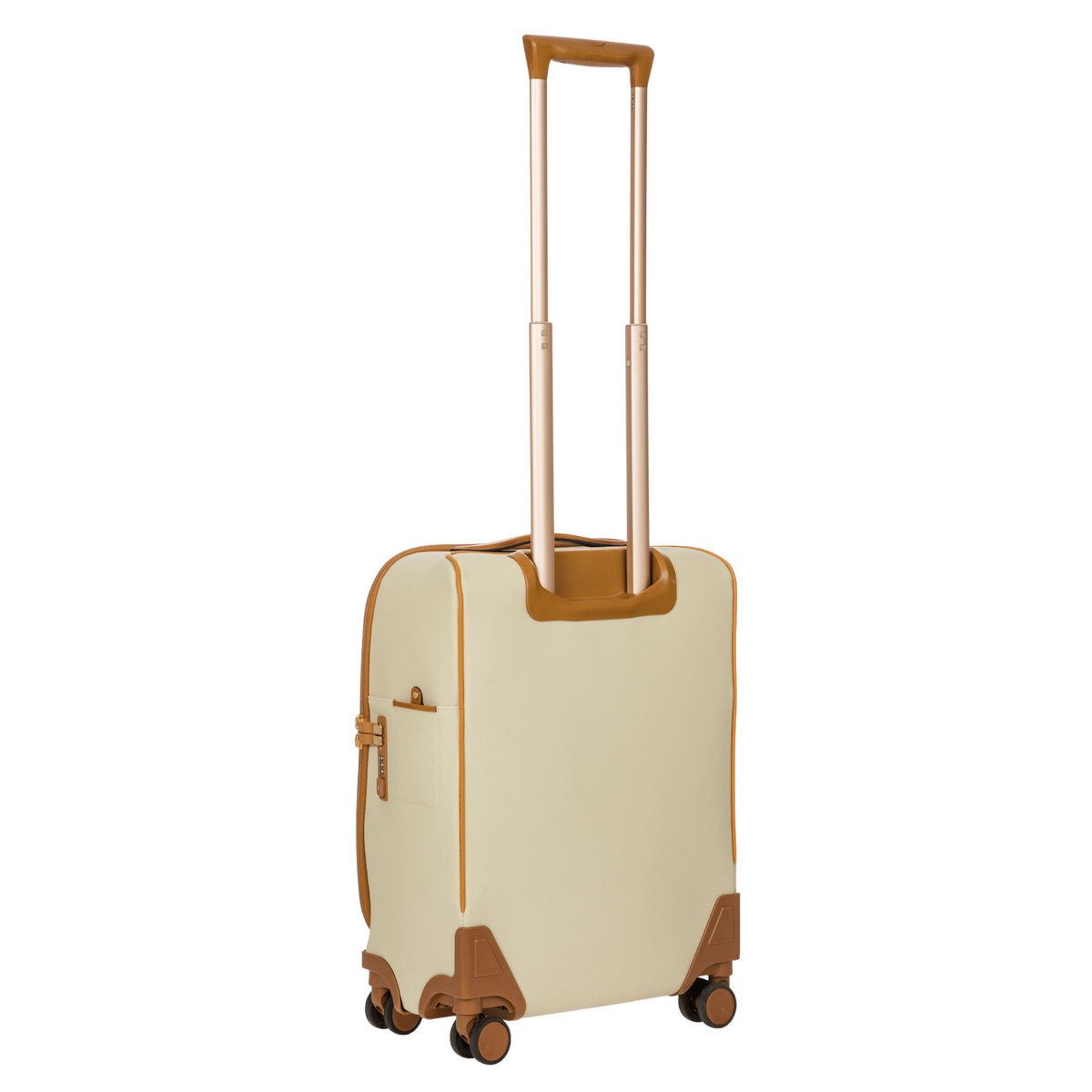 Bric's Firenze Carry-On Spinner with Laptop Pocket in Cream, view 5