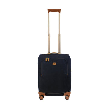 Bric's Life Compound Spinner Suitcase, Carry-On to Large Carry On in Blue, view 1