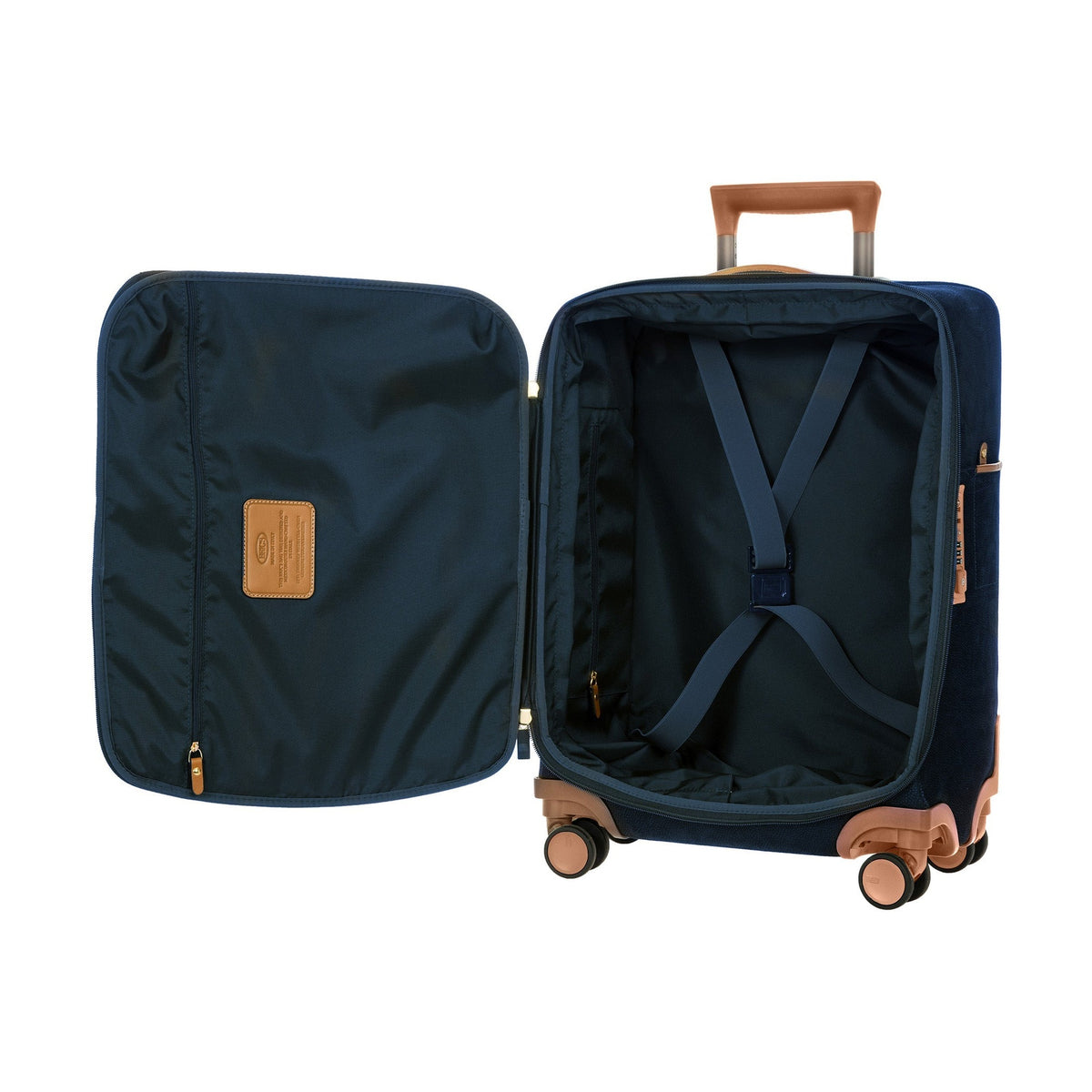 Bric's Life Compound Spinner Suitcase, Carry-On to Large Carry On in Blue, view 5
