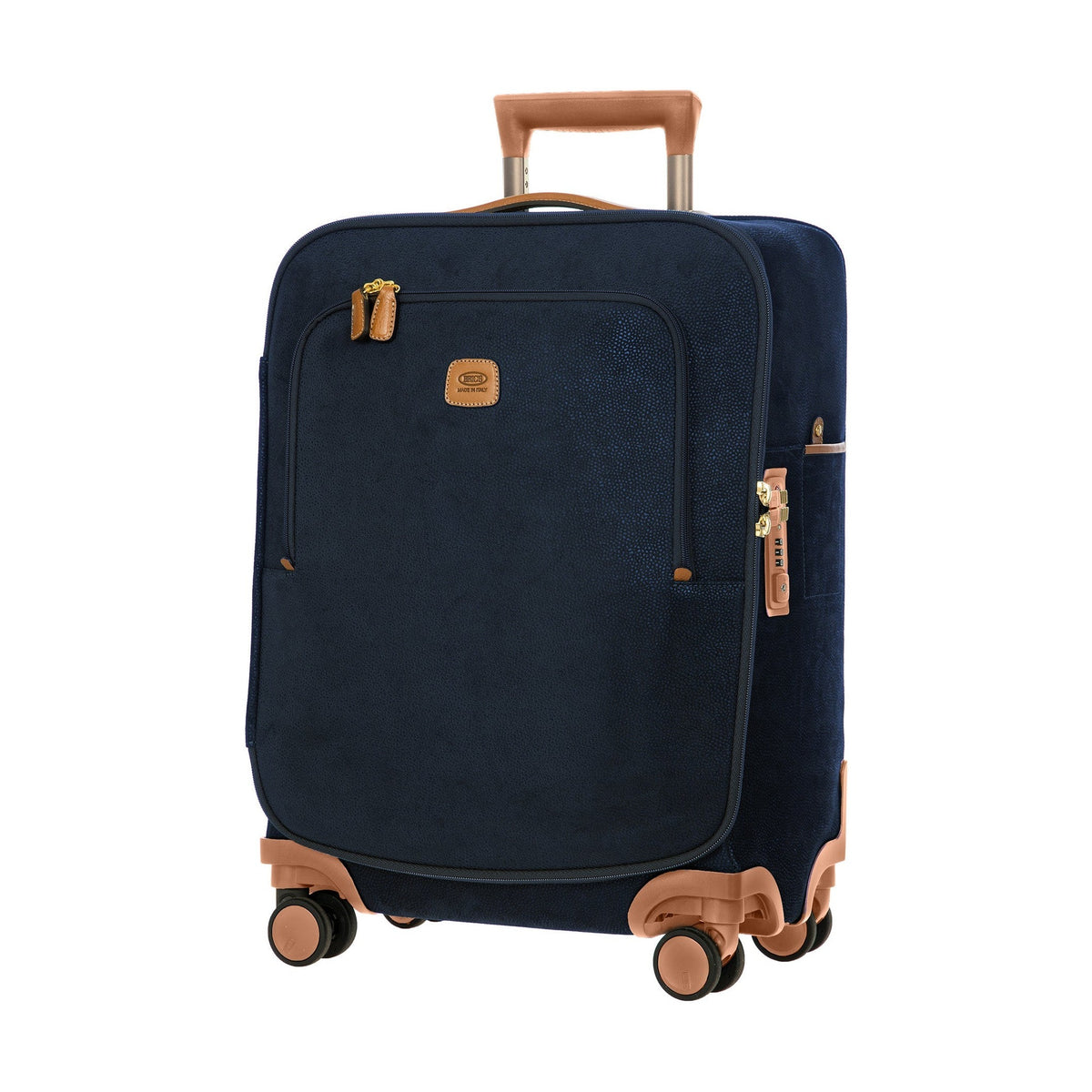 Bric's Life Compound Spinner Suitcase, Carry-On to Large Carry On in Blue, view 6