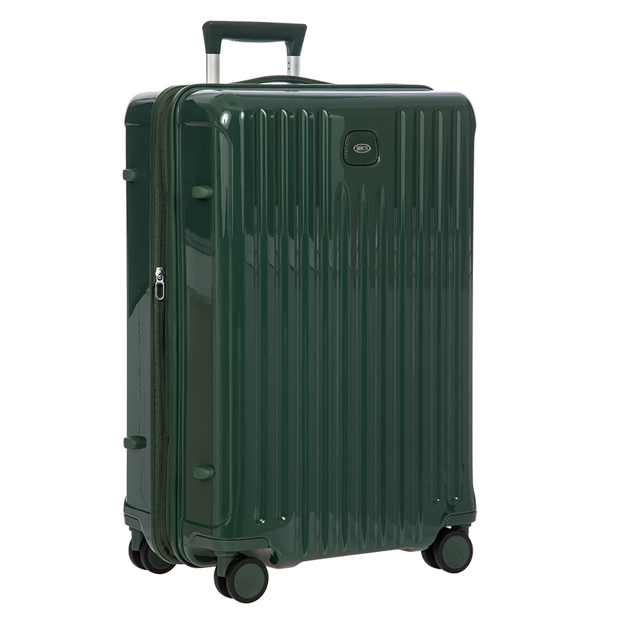 Bric's Positano Expandable Checked Spinner 27" in Emerald, view 2
