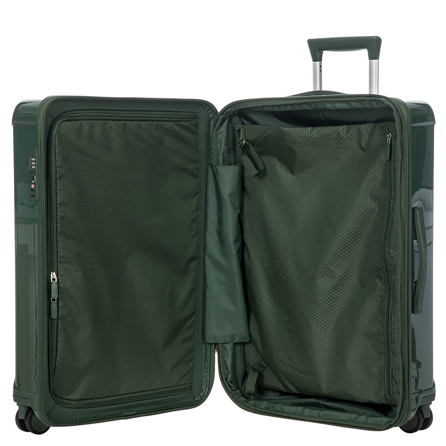 Bric's Positano Expandable Checked Spinner 27" in Emerald, view 5