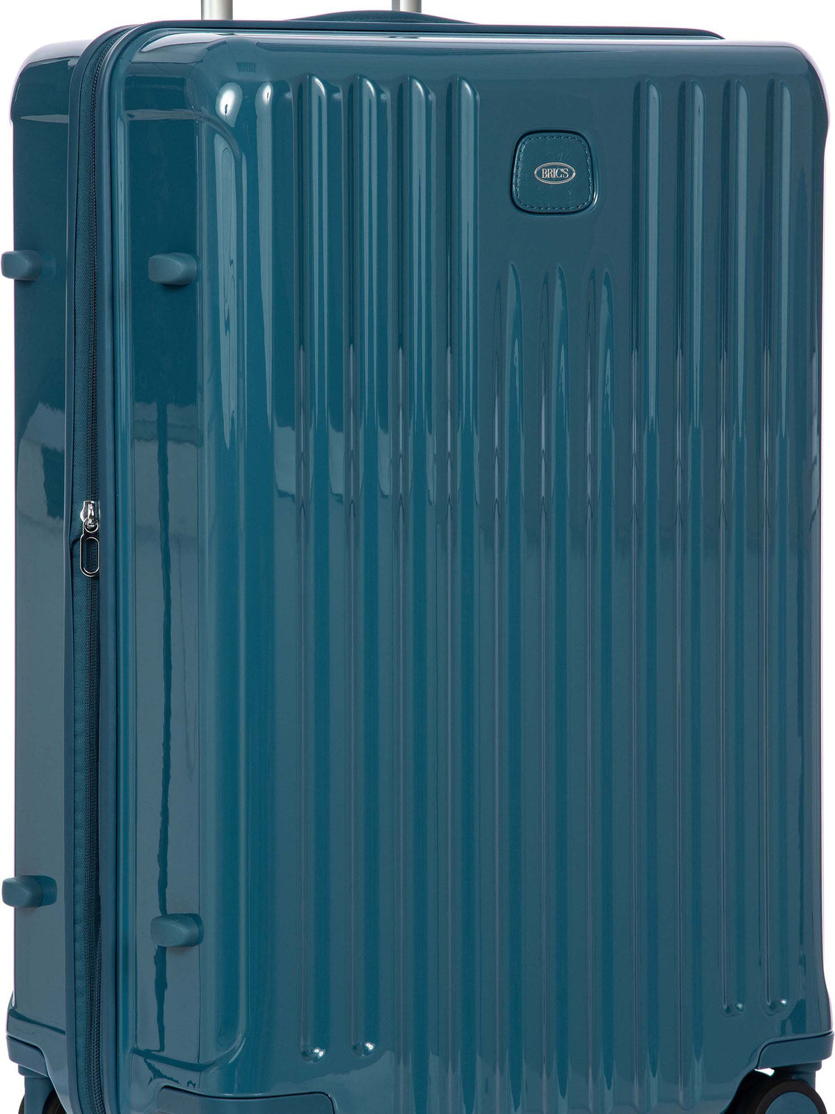 Bric's Positano Expandable Checked Spinner 27" in Sea Green, view 3