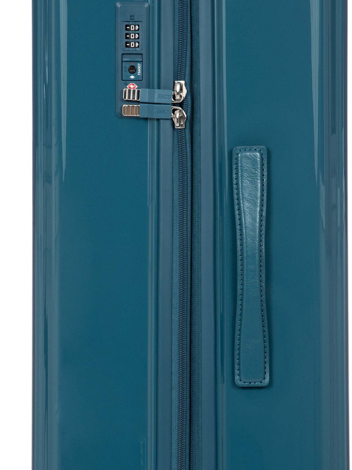 Bric's Positano Expandable Checked Spinner 27" in Sea Green, view 5