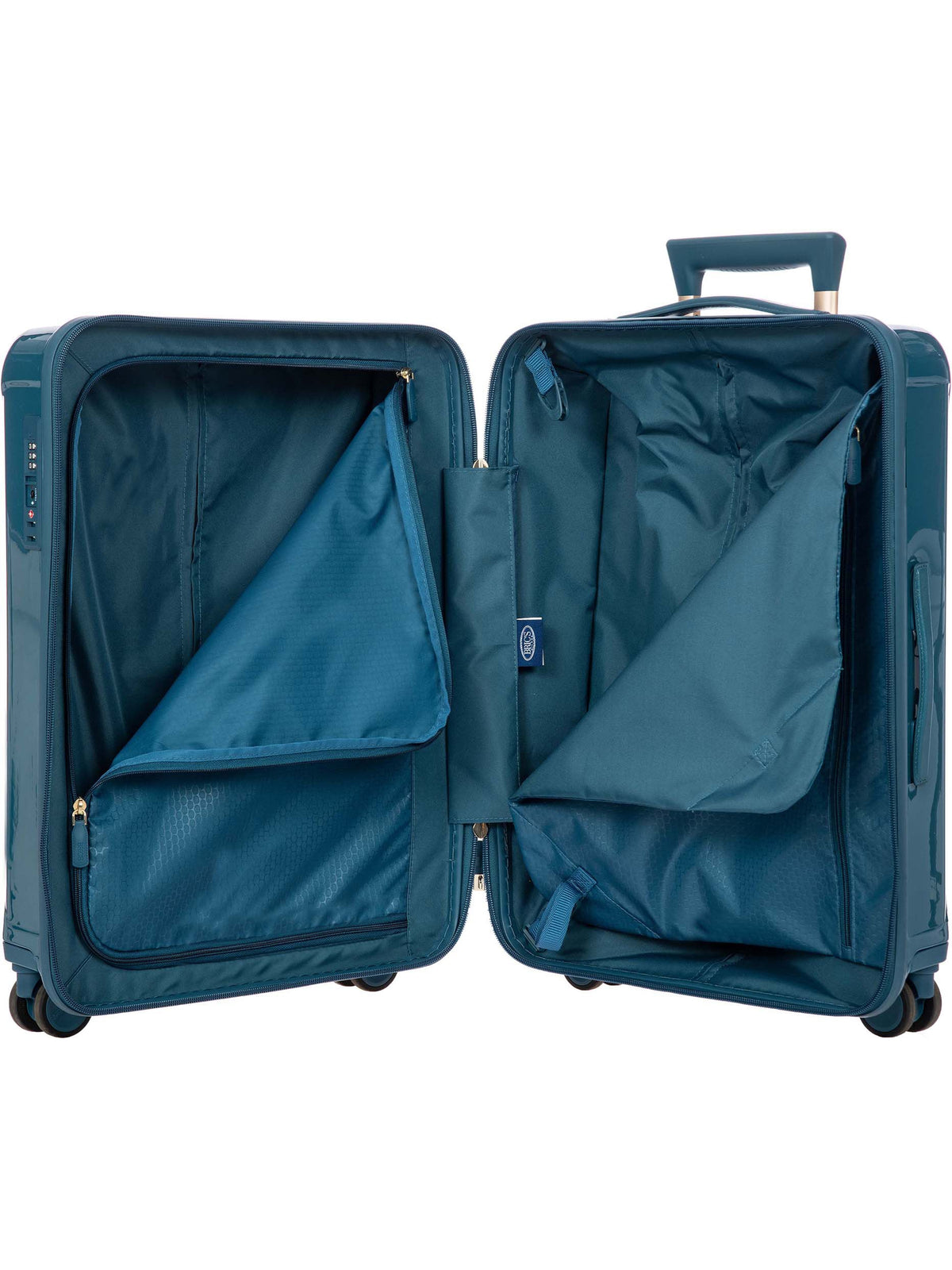 Bric's Positano Expandable Checked Spinner 30" in Sea Green, view 6