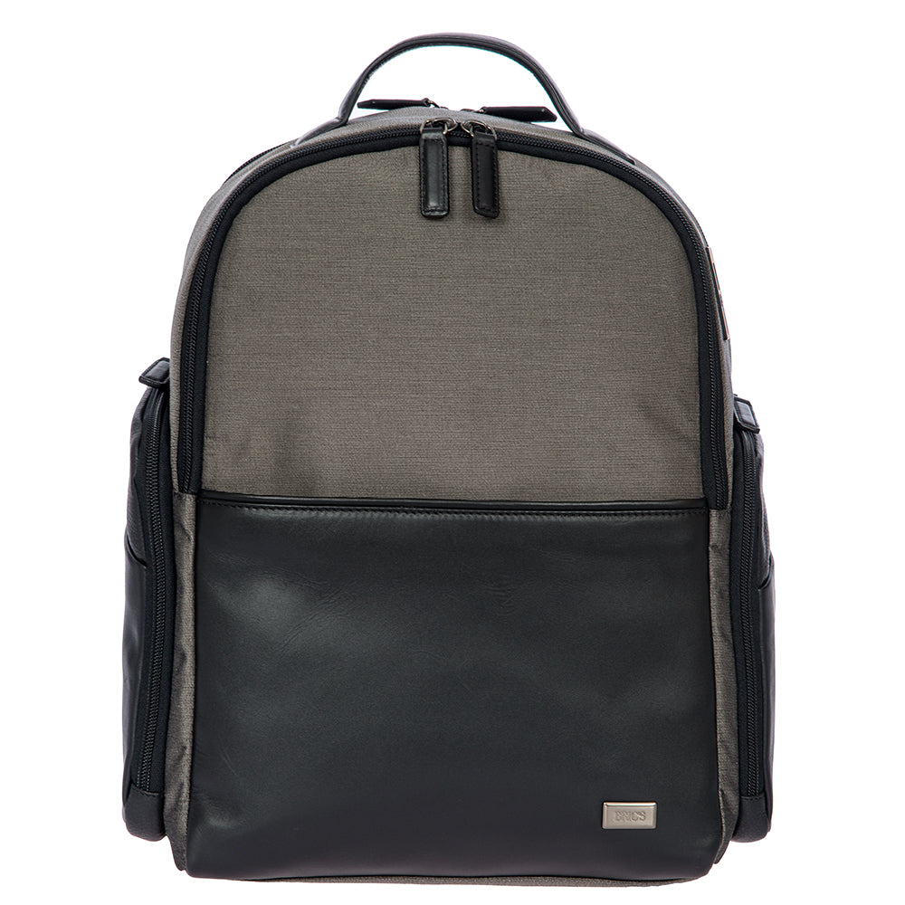 Bric's Monza Business Laptop Backpack M in Grey/Black, view 1