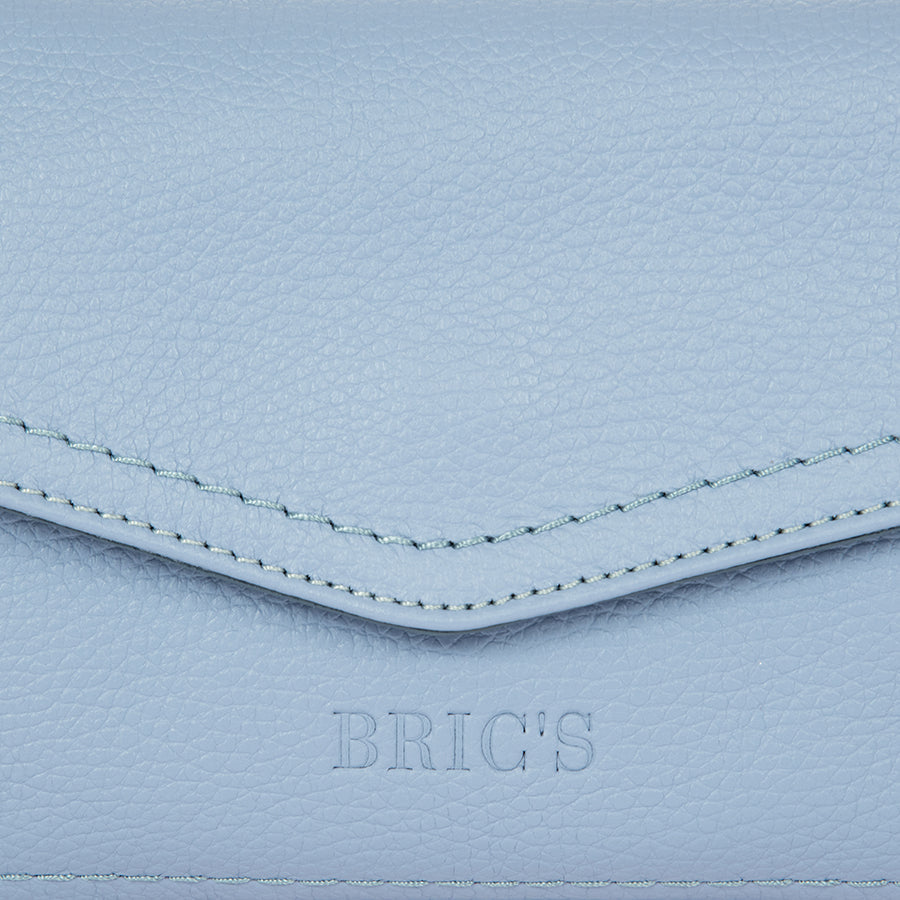 Bric's Gondola Begonia Leather Baguette Bag in Violet, view 6