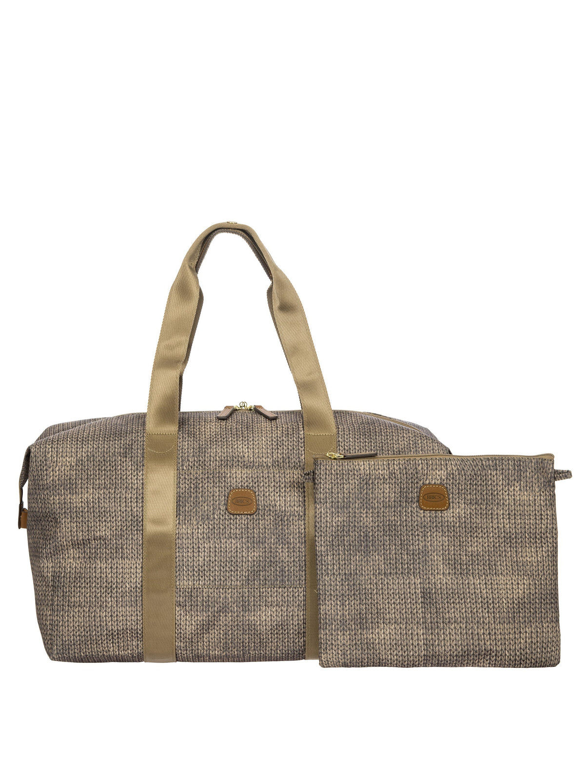 Bric's X-Collection Folding Duffle Bag 21" in Wool Nut, view 4