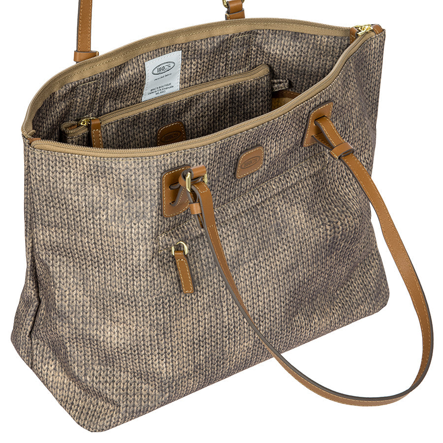 Bric's X-Collection Sportina Large Duffle Bag in Wool Nut, view 5