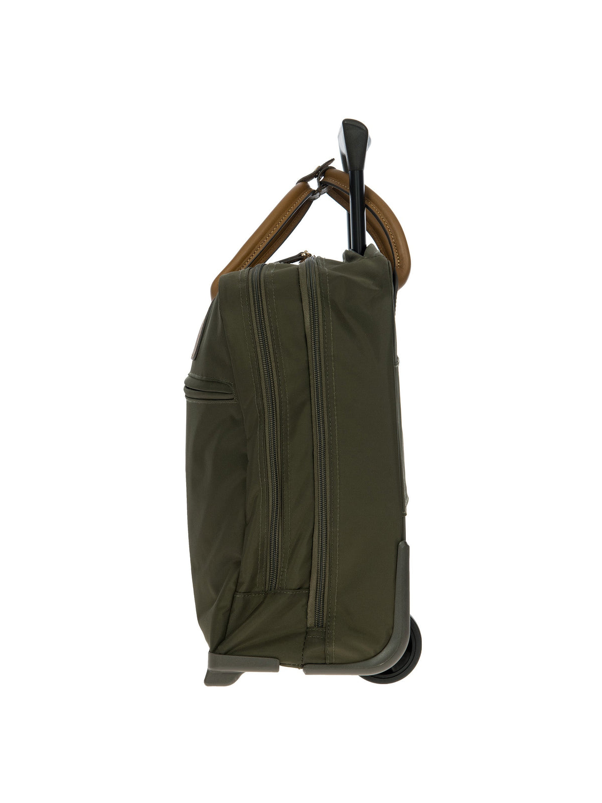 Bric's X-Collection Rolling Pilot Case in Olive, view 4