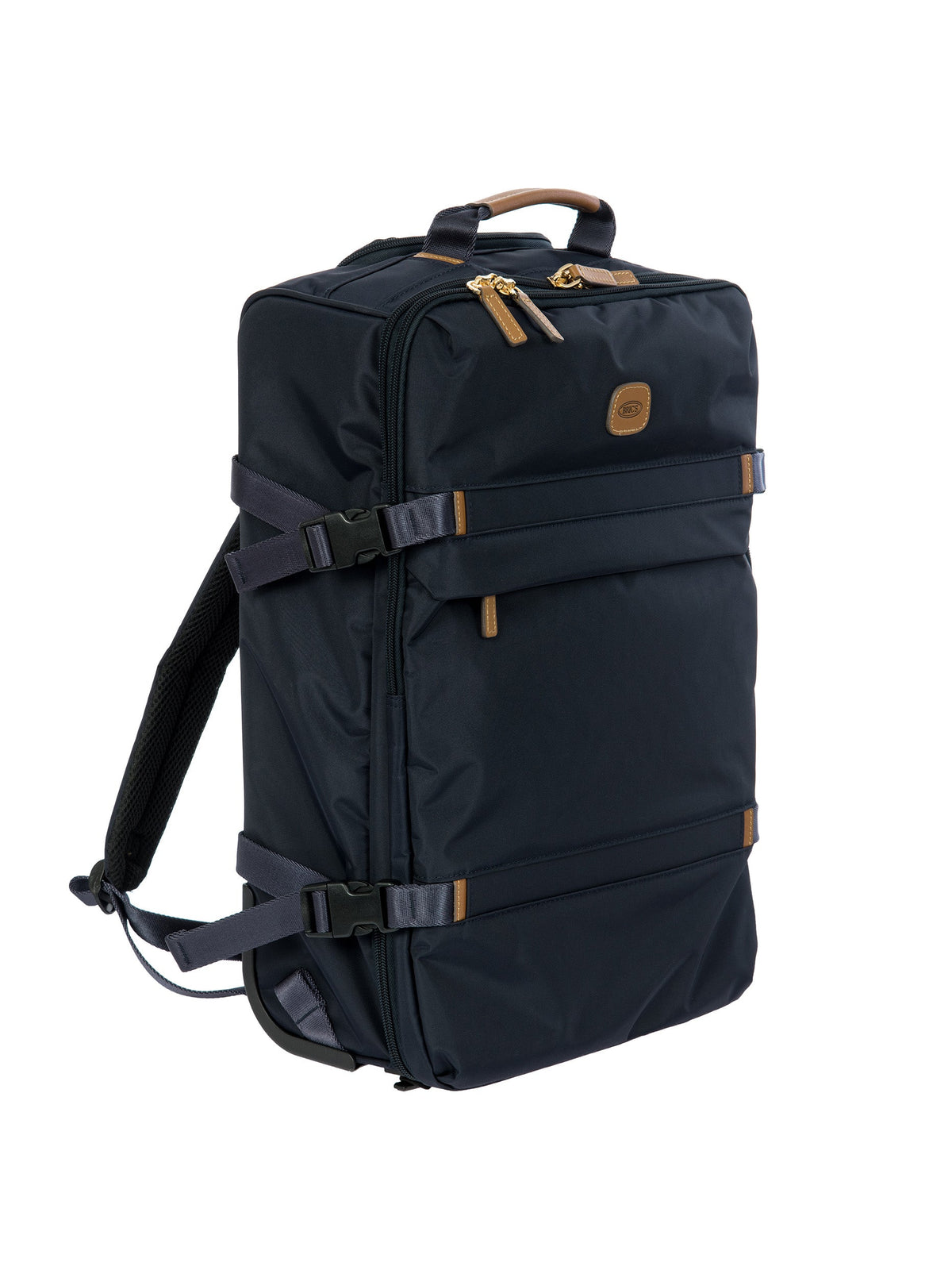 Bric's X-Collection X-Travel Convertible Wheeled Backpack in Navy, view 2