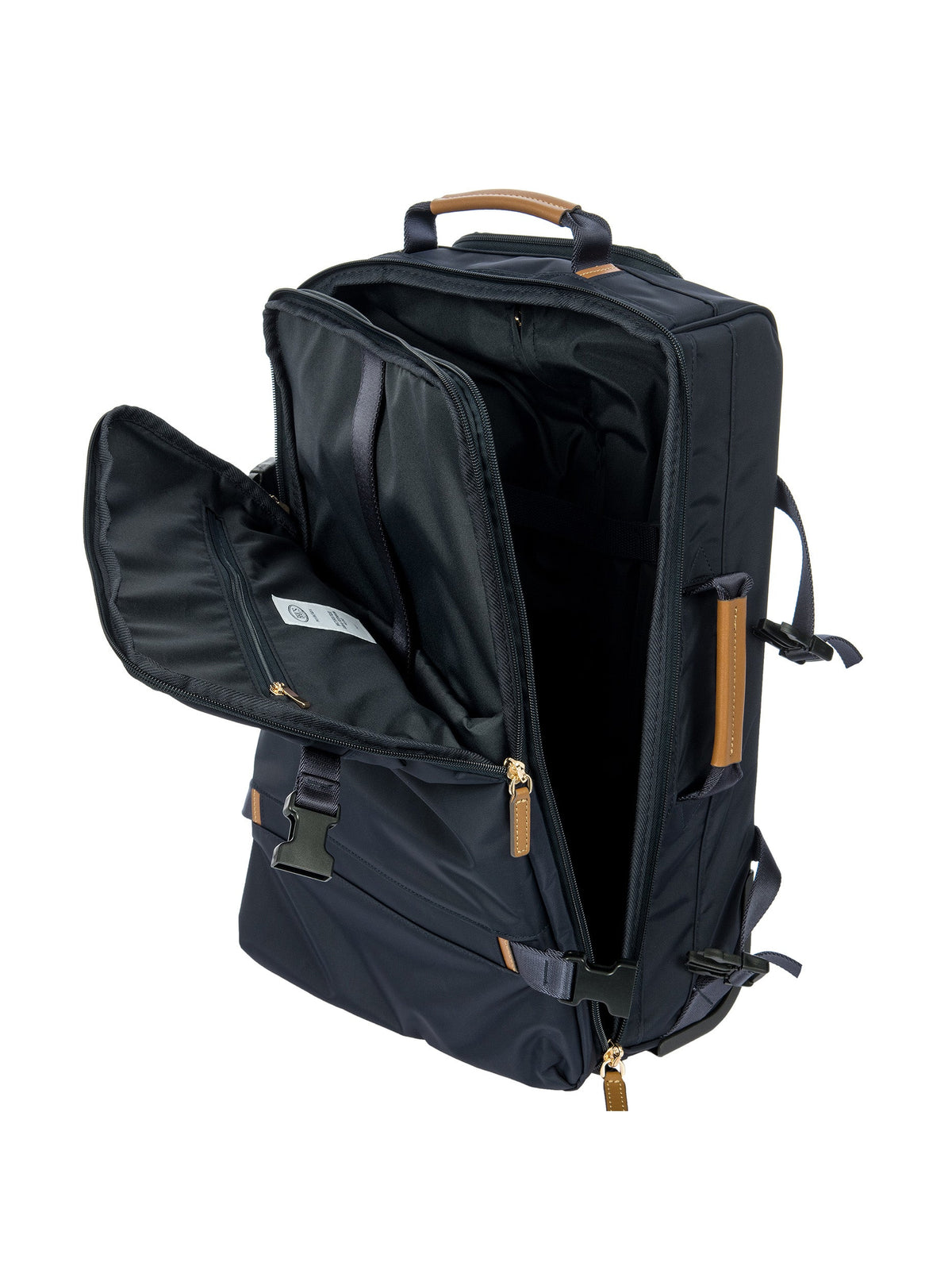 Bric's X-Collection X-Travel Convertible Wheeled Backpack in Navy, view 5