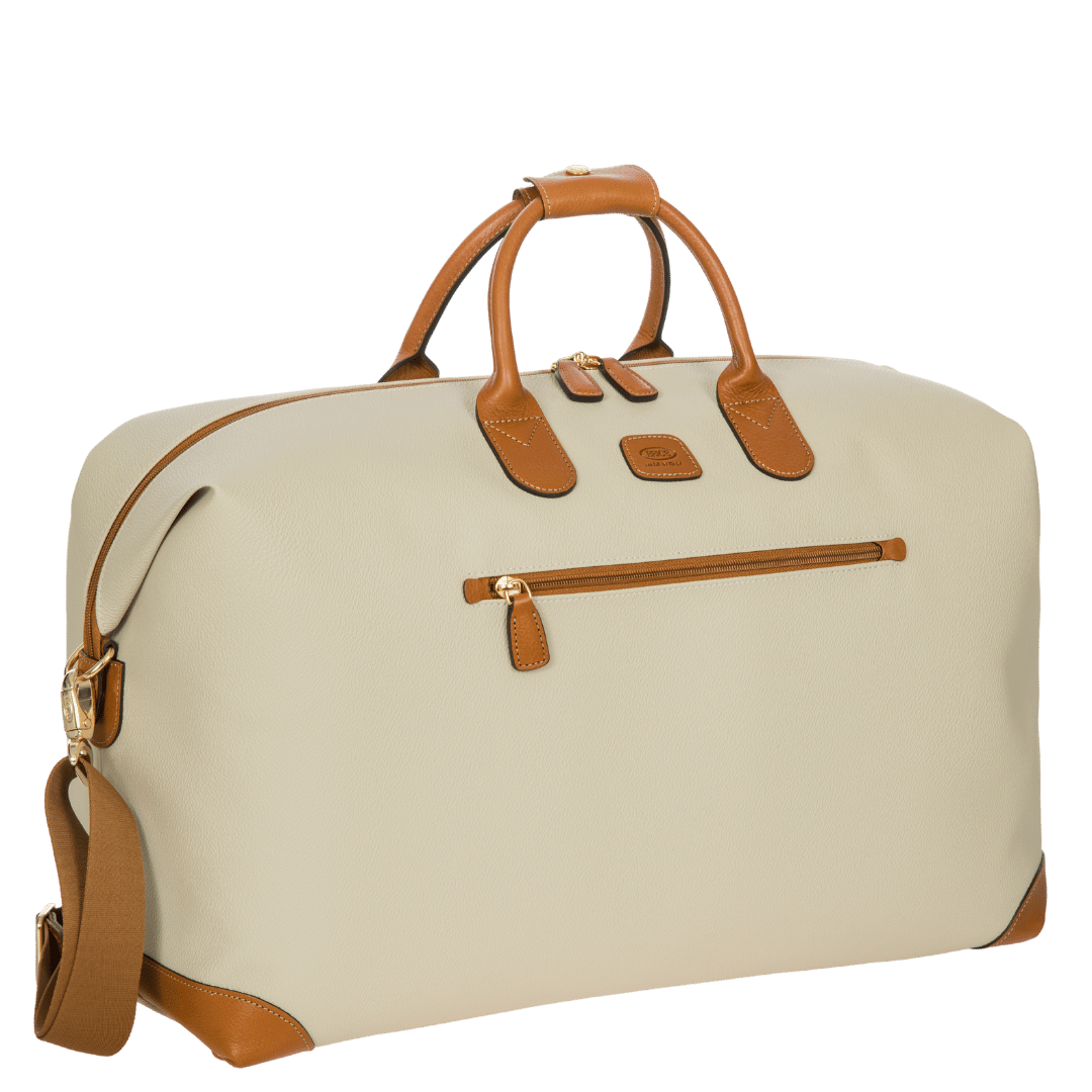 Bric's Firenze Cargo Travel Duffle Bag in Cream, view 3