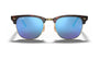 Matte Havana on Gold / Blue Flash