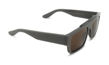 Gucci GG1460S Sunglasses, Matte Grey with Brown, view 2