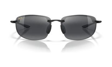 Maui Jim Ho'okipa 407-02 Polarized Sunglasses, Gloss Black with Neutral Grey, view 1