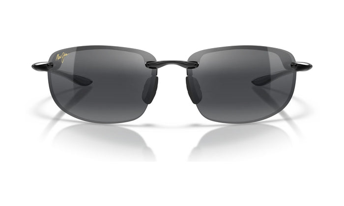 Maui Jim Ho'okipa 407-02 Polarized Sunglasses, Gloss Black with Neutral Grey, view 1