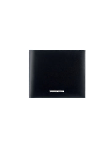 Porsche Design Leather Wallet 4 with Coin Pocket in Black, Classic Smooth, view 1