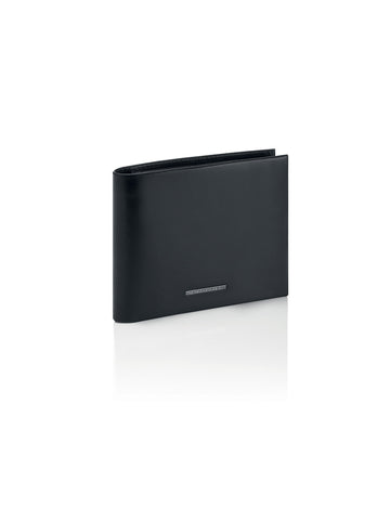 Porsche Design Leather Wallet 4 with Coin Pocket in Black, Classic Smooth, view 2