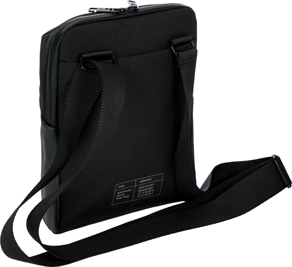 Porsche Design Urban Eco Shoulder Bag in Black, view 3