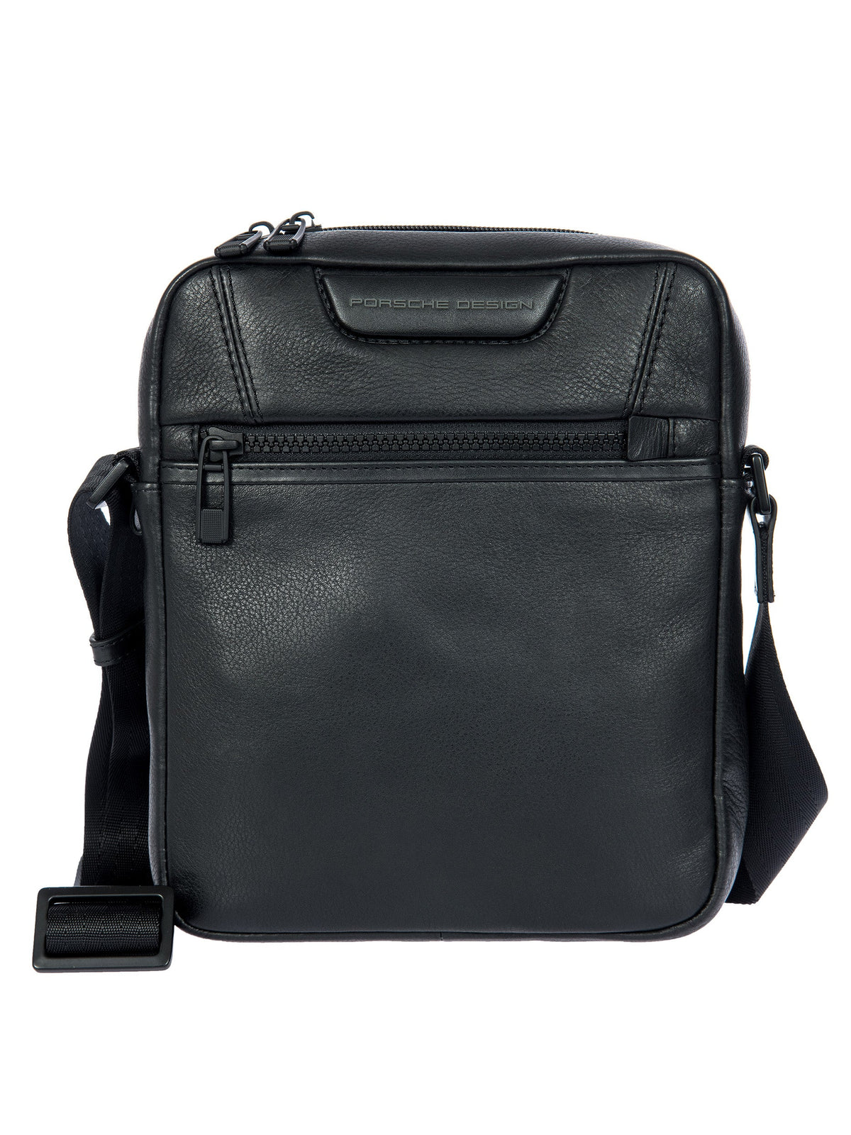 Porsche Design Leather Shoulder Bag XS in Black, view 1
