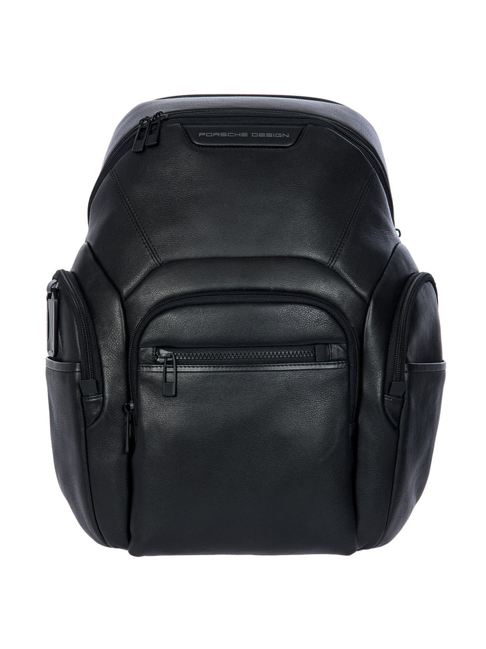 Porsche Design Leather Laptop Backpack M Expandable
