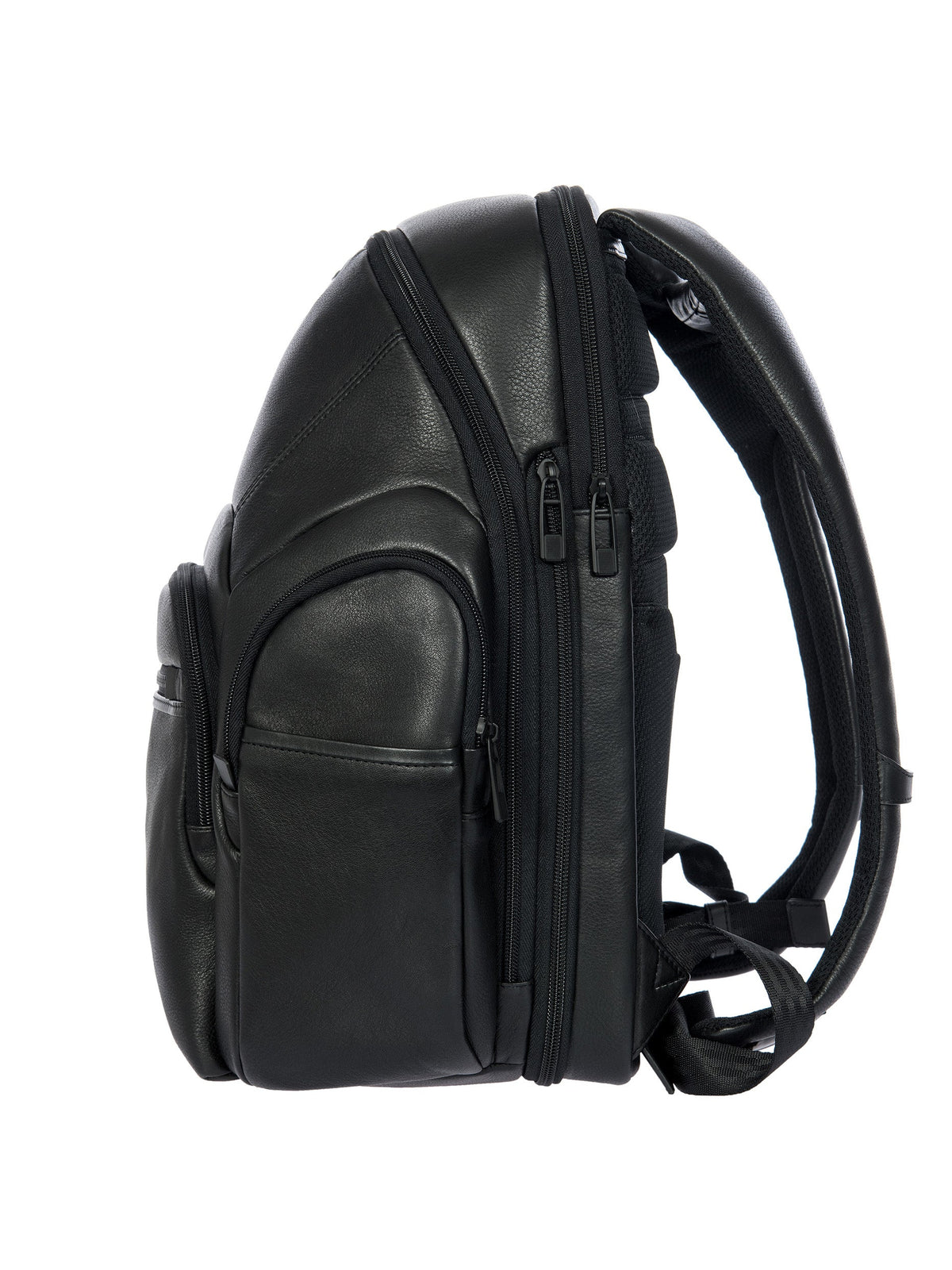 Porsche Design Leather Laptop Backpack M Expandable in Black, view 4